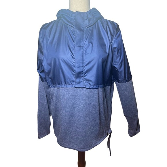 Men's Under Armour Anorak Windbreaker in Blue, size Medium - Picture 2 of 10